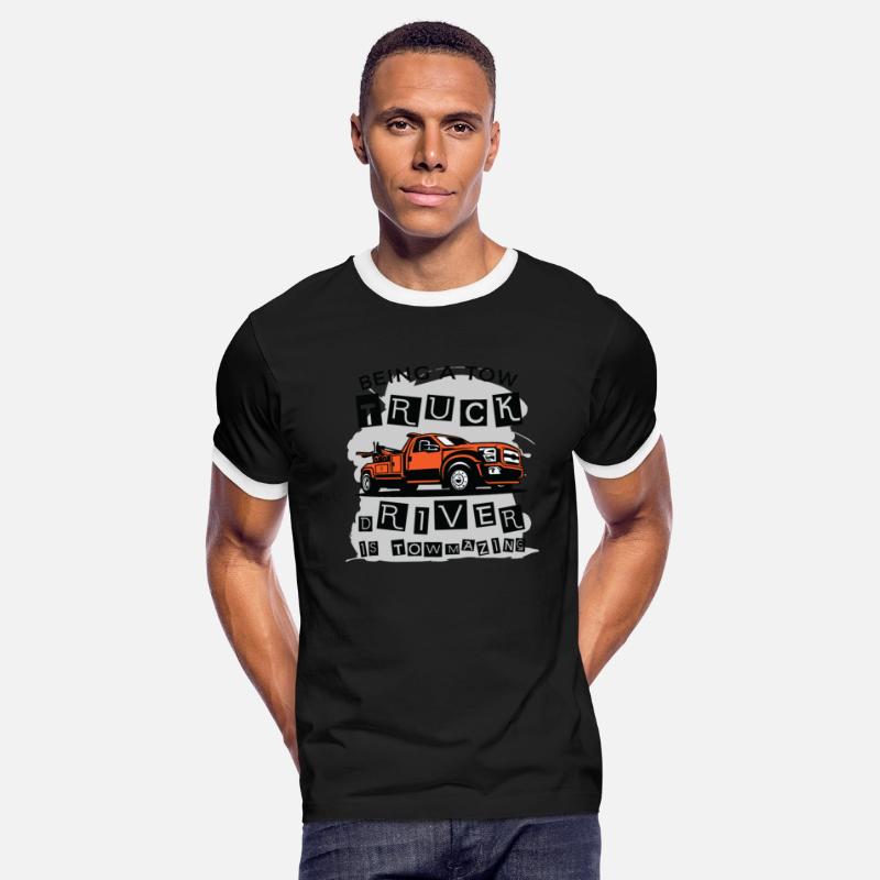 Amazing Tow Truck Driver Trucking Operator