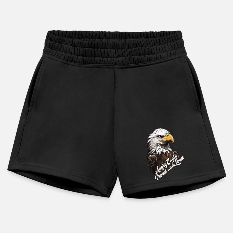 Angry Eagle Proud and Loud T shirt design
