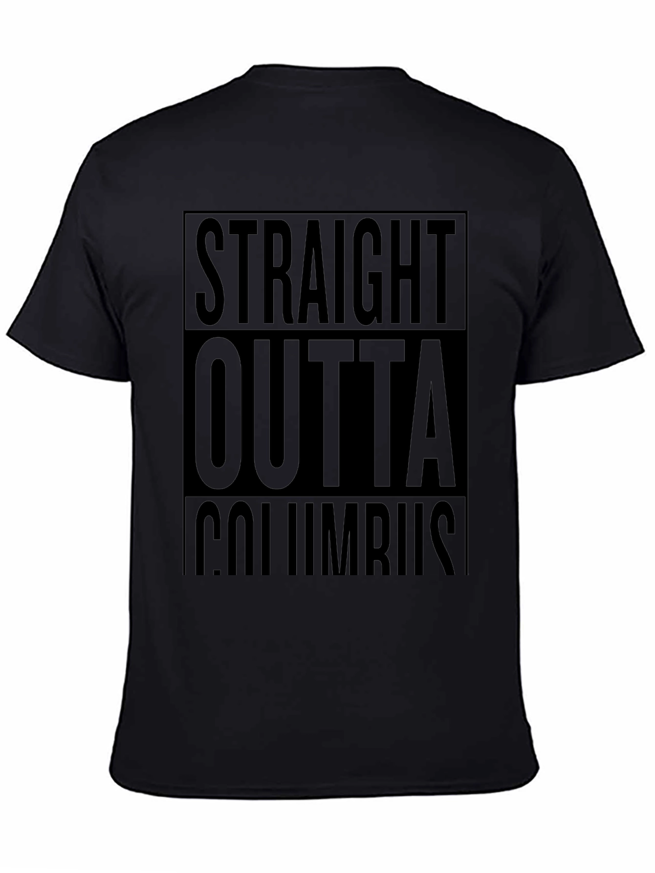 Straight Outta Columbus Graphic T-Shirt