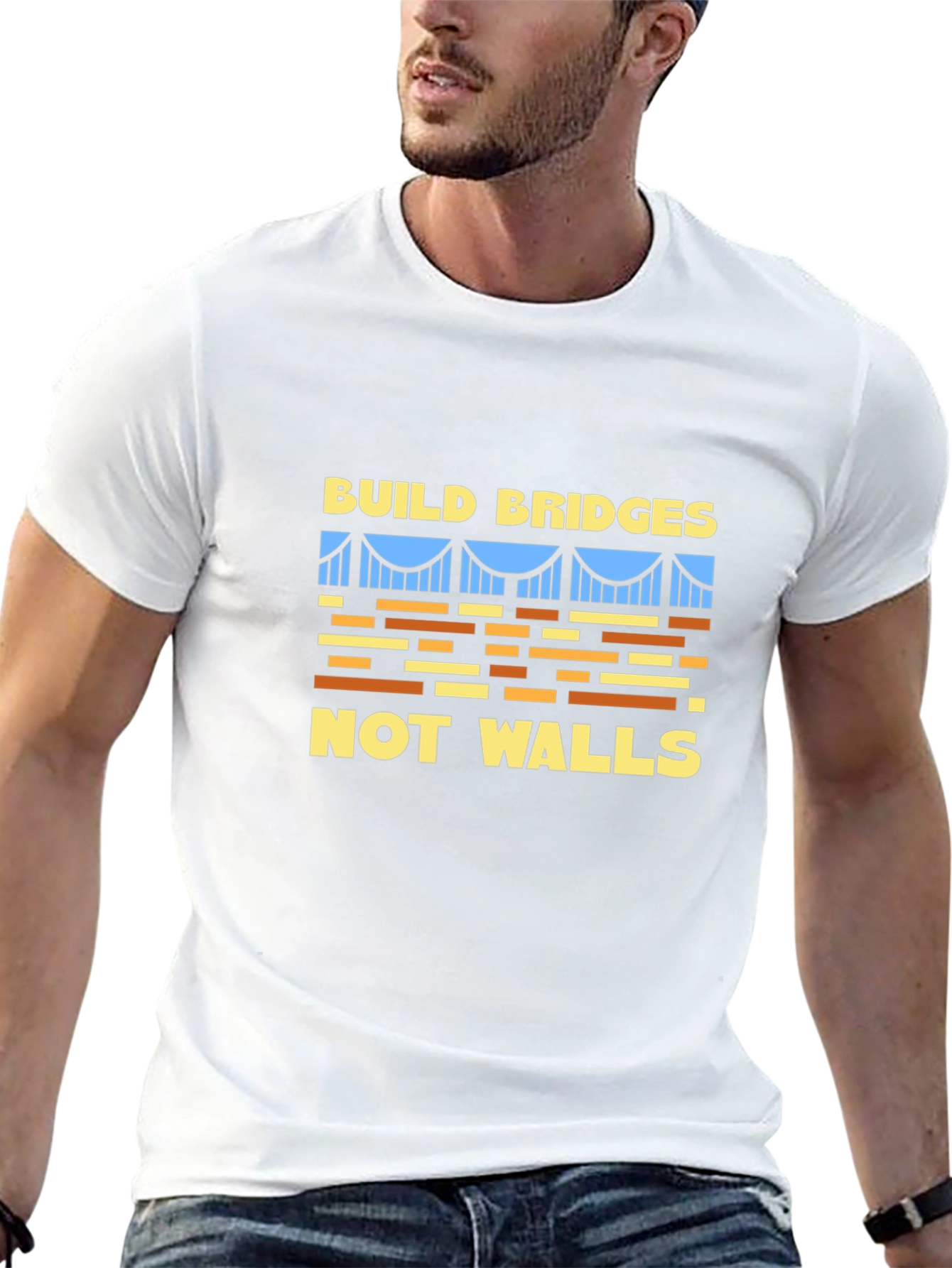Build Bridges T-Shirt - Activist Tee