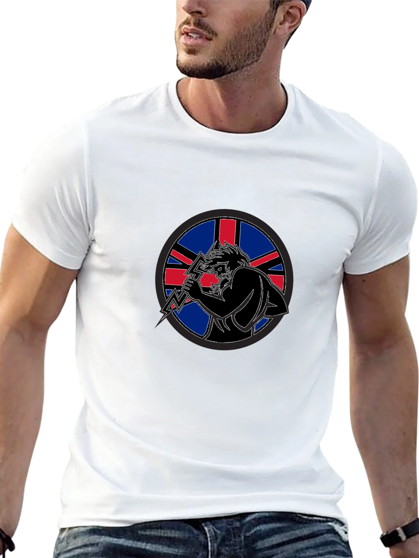 British Rocker Tee - Union Jack Design