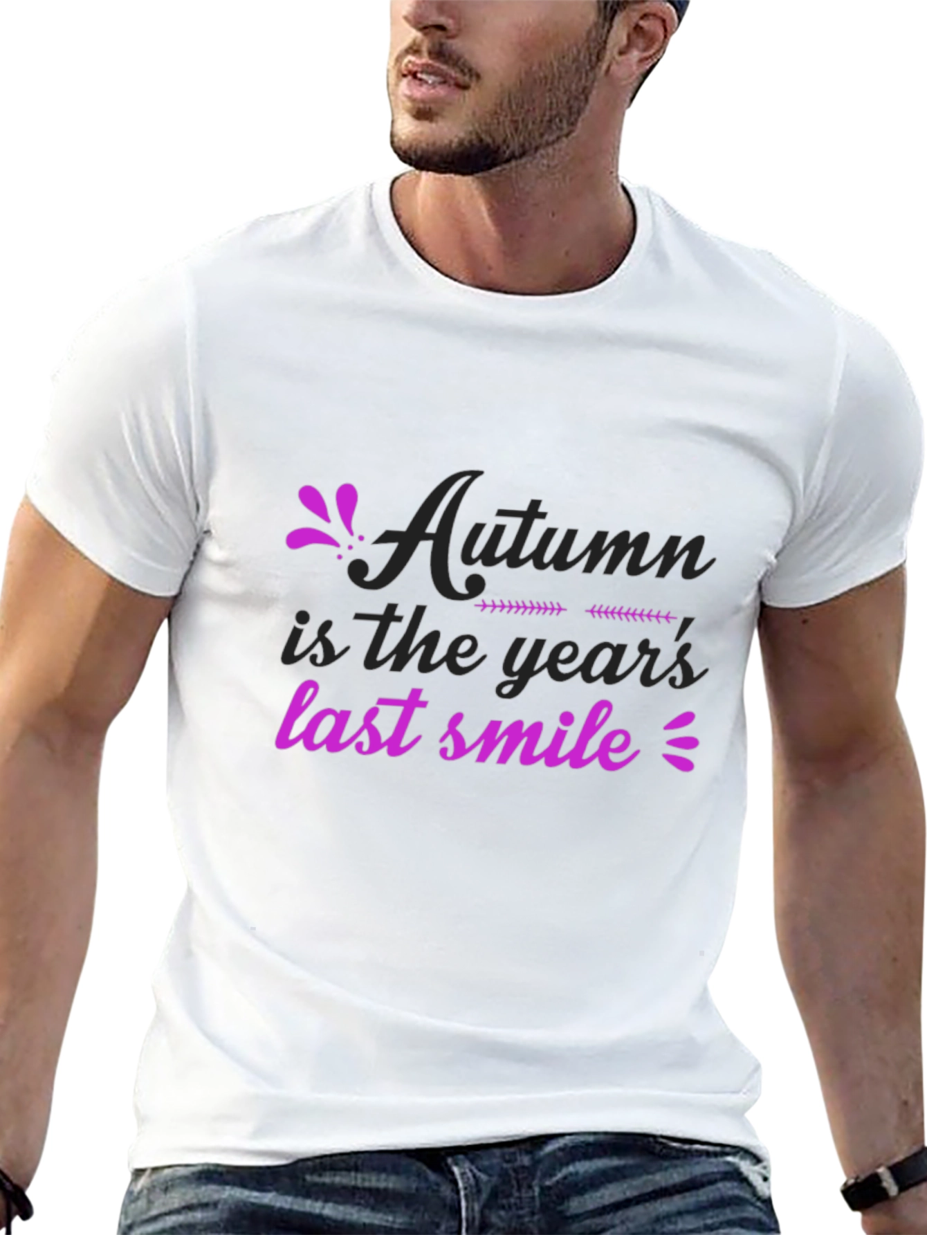 Autumns Last Smile Graphic Tee