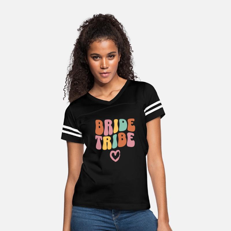 Bride Tribe Retro Bachelorette Groovy Bridal Party