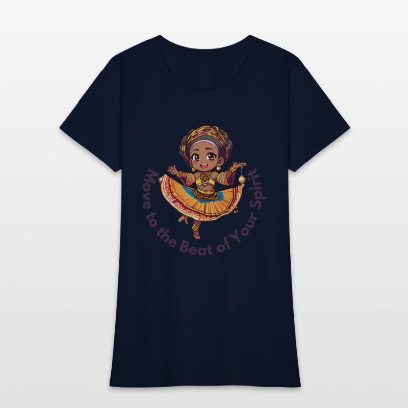 Chibi Afro Dancer – Spirit in Motion