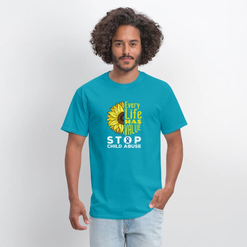 Child Abuse Awareness Sunflower