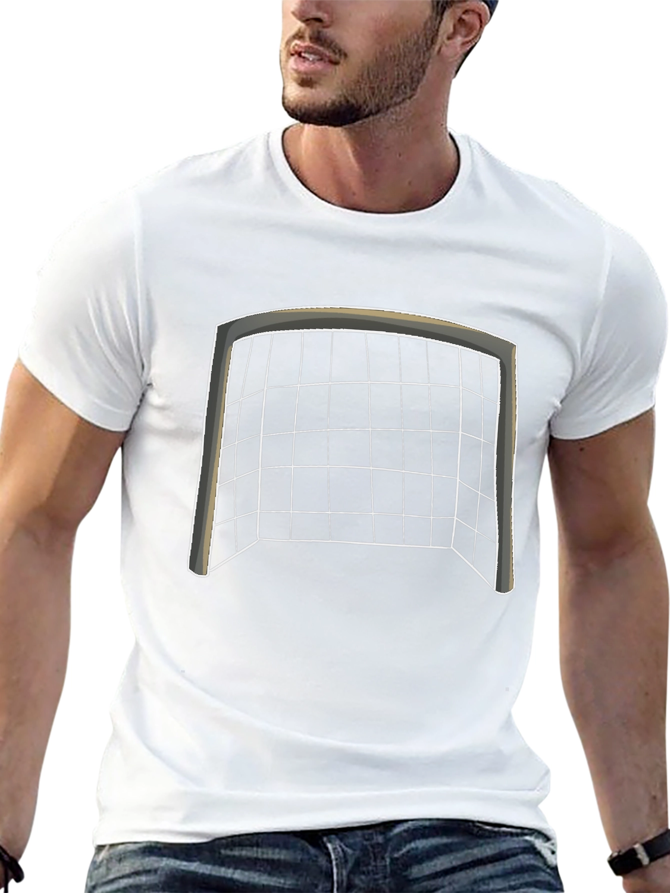 Soccer Goal Graphic T-Shirt