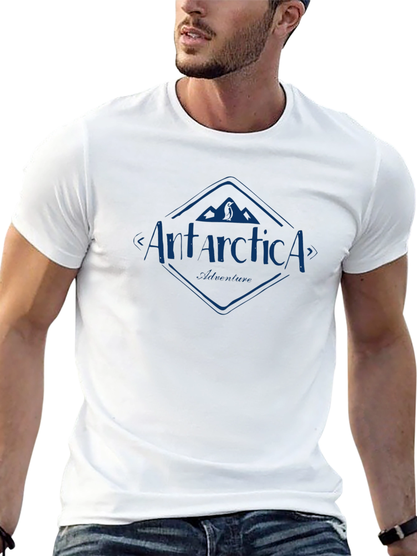 Antarctica Adventure Graphic T-Shirt - Mens