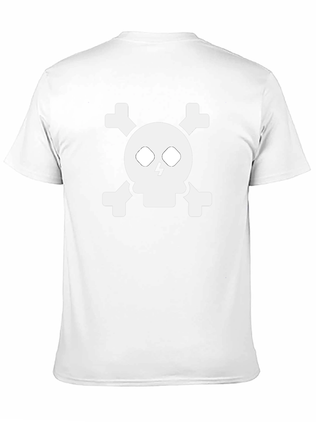 Skull & Crossbones Graphic Tee - Mens Black T-Shirt