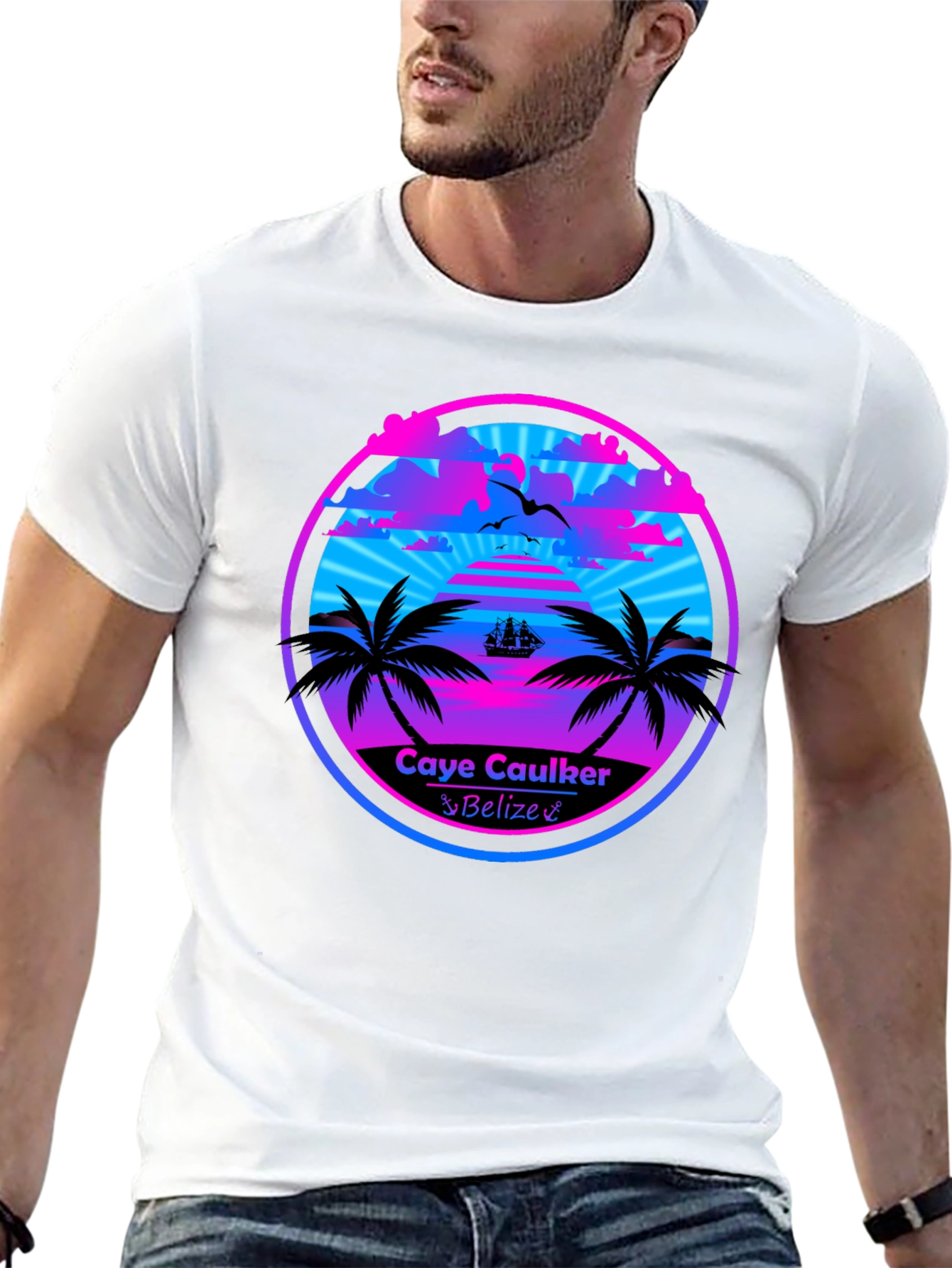 Caye Caulker Belize Graphic T-Shirt