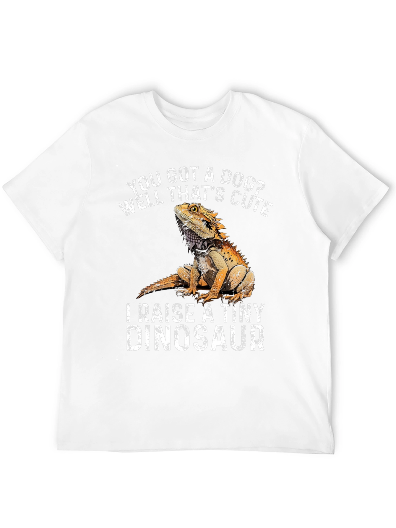 Bearded Dragon Tiny Dinosaur Graphic T-Shirt