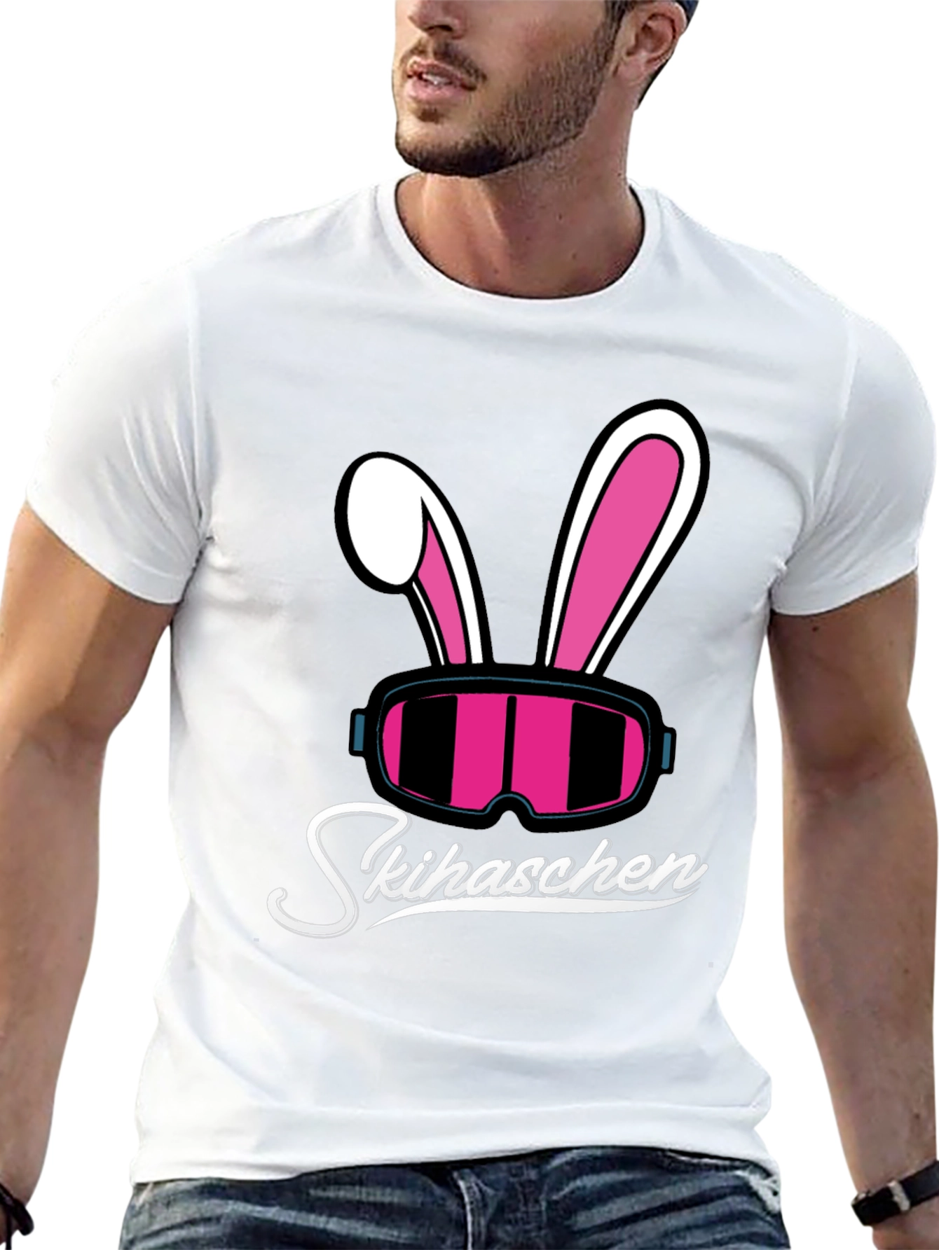 Skihaschen Bunny Ski Goggles T-Shirt