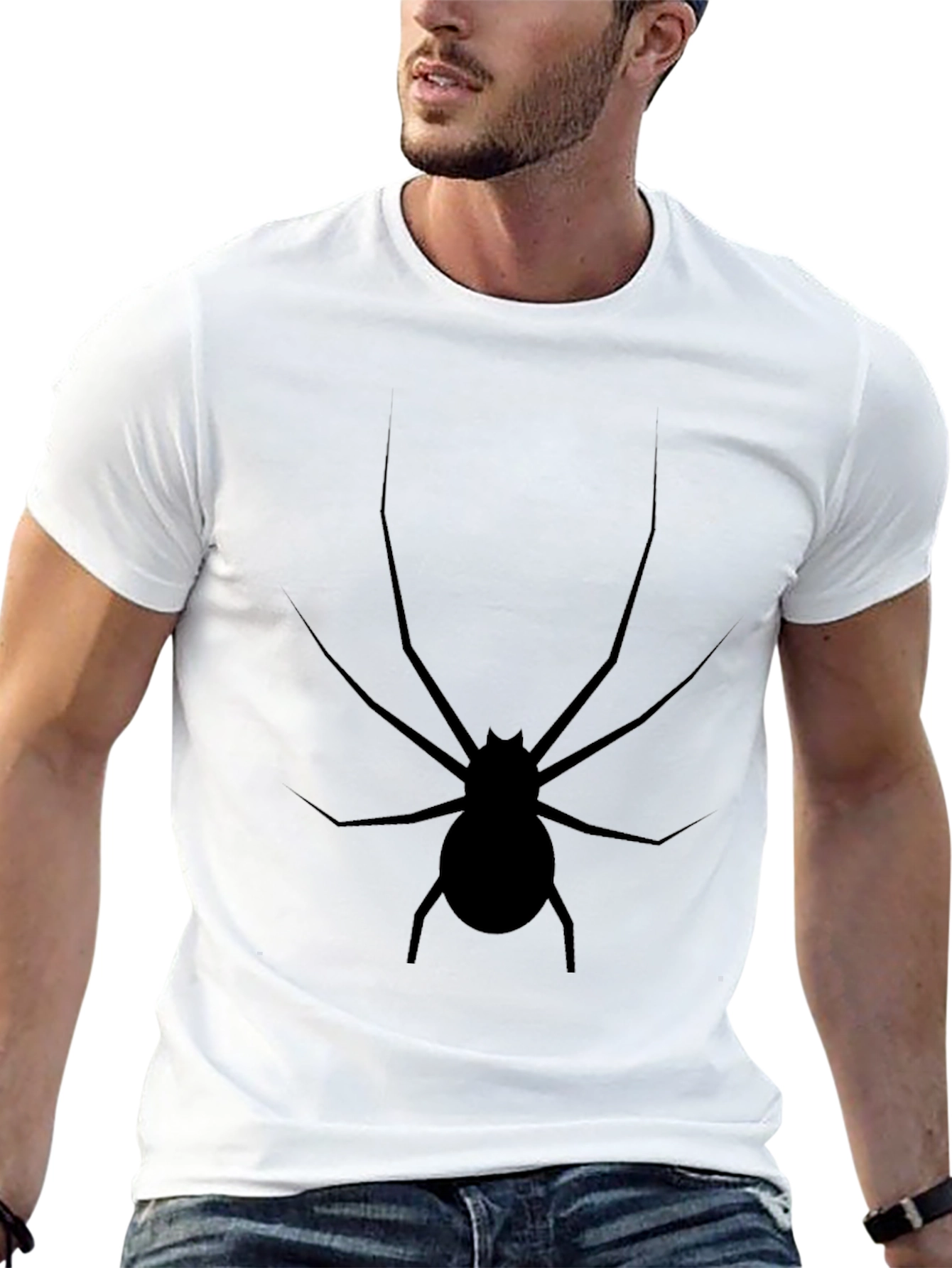 Black Spider Graphic Tee