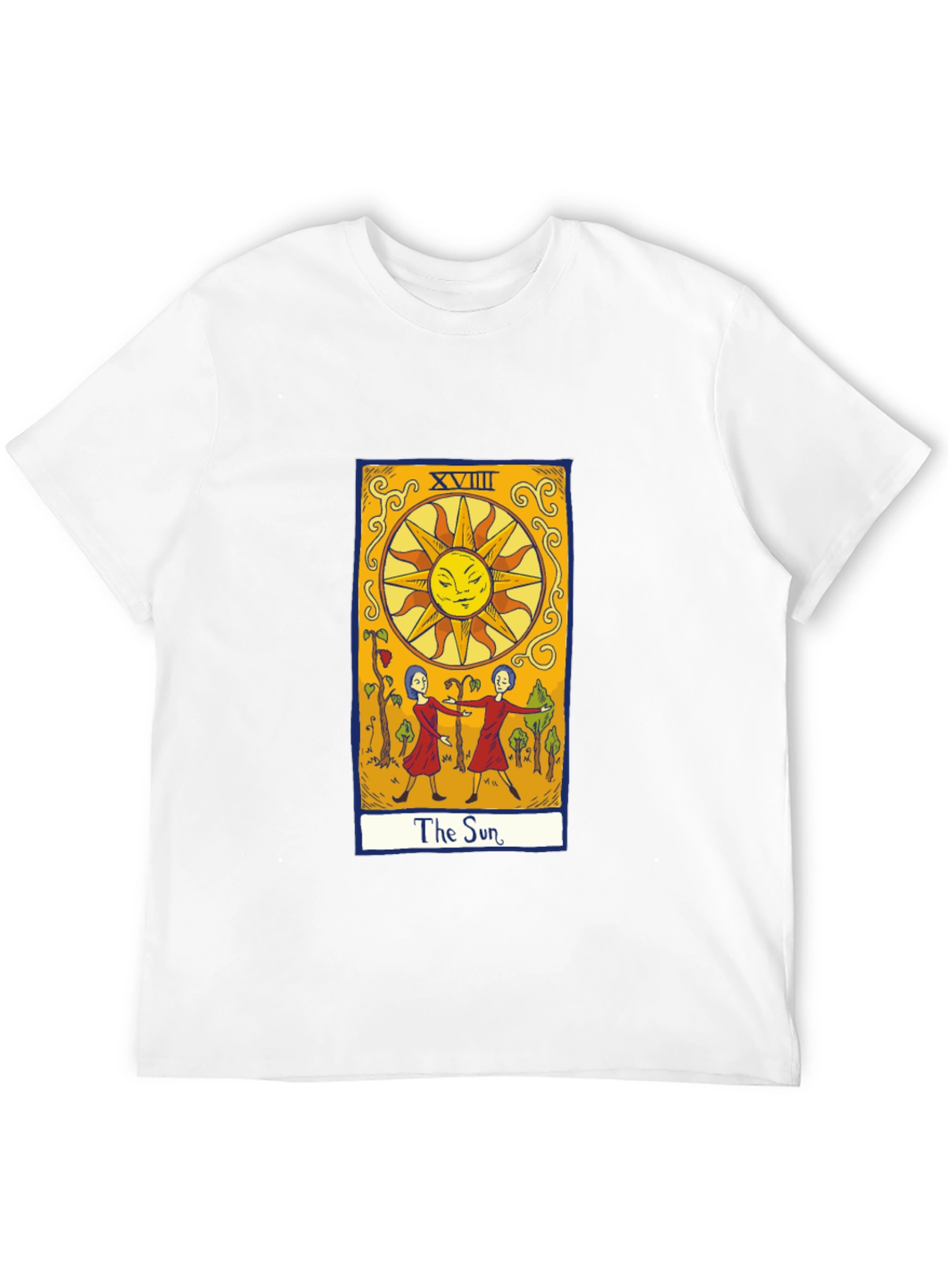 The Sun Tarot Card Graphic T-Shirt