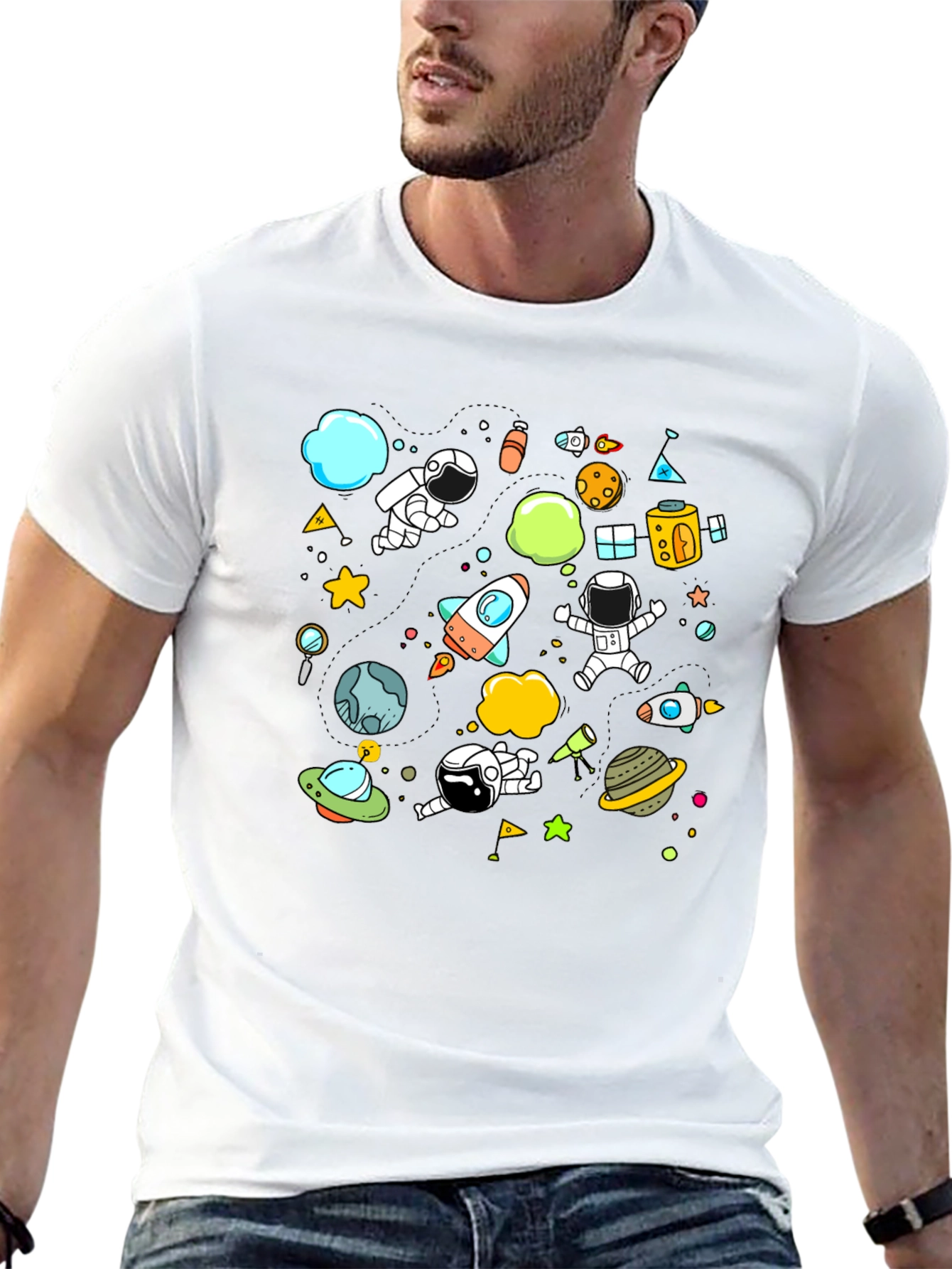 Space Exploration Graphic Tee