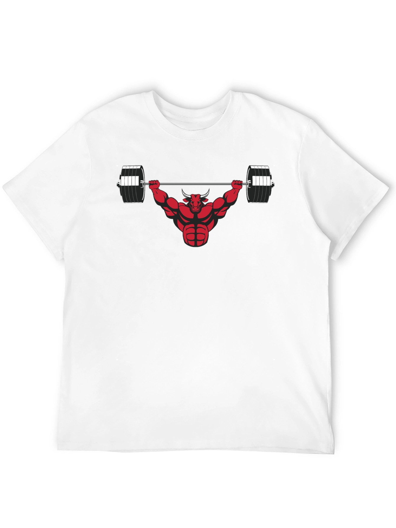 Bull Gym Weightlifting Graphic Tee