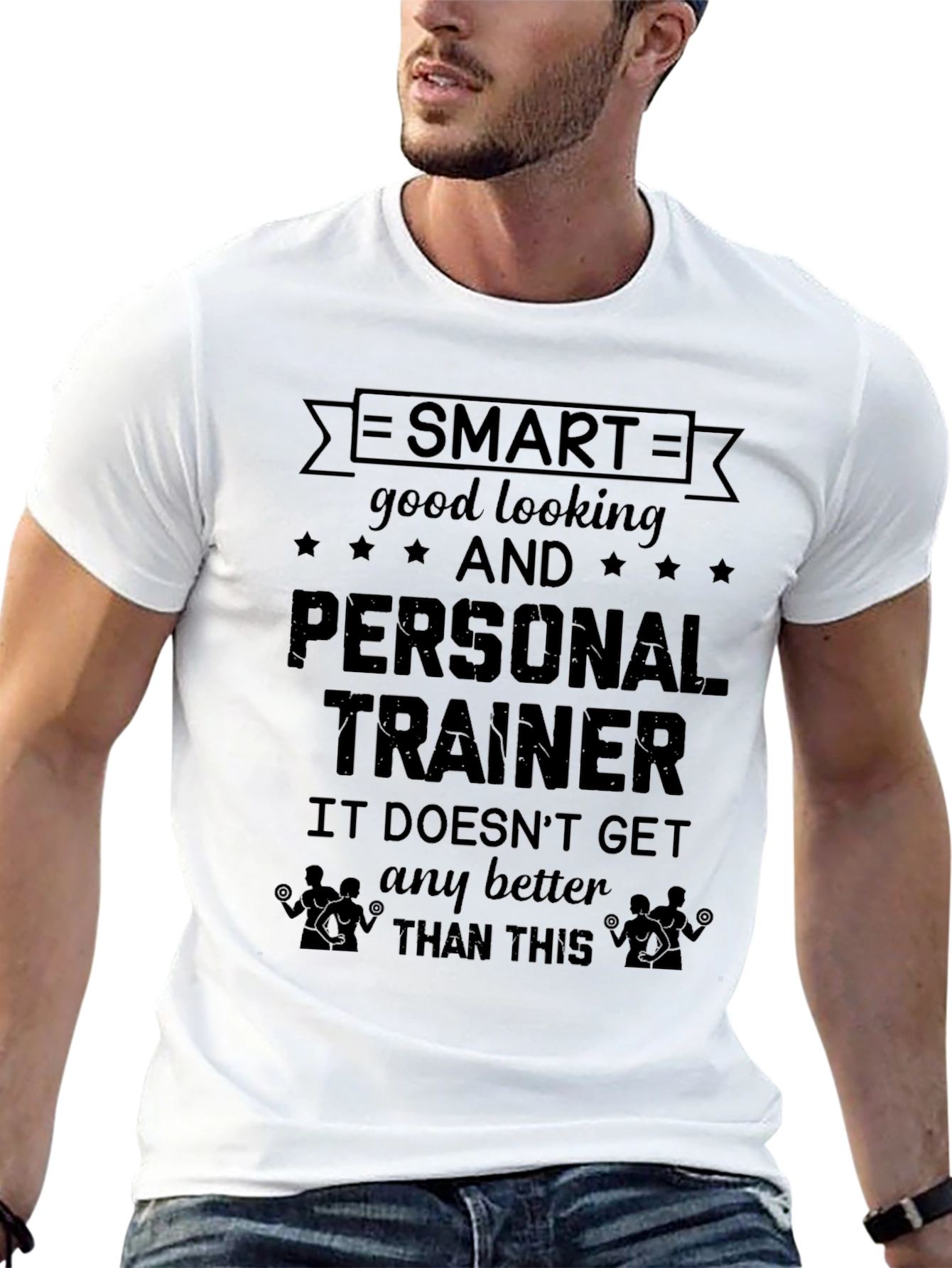 Smart Personal Trainer T-Shirt - Fitness Apparel