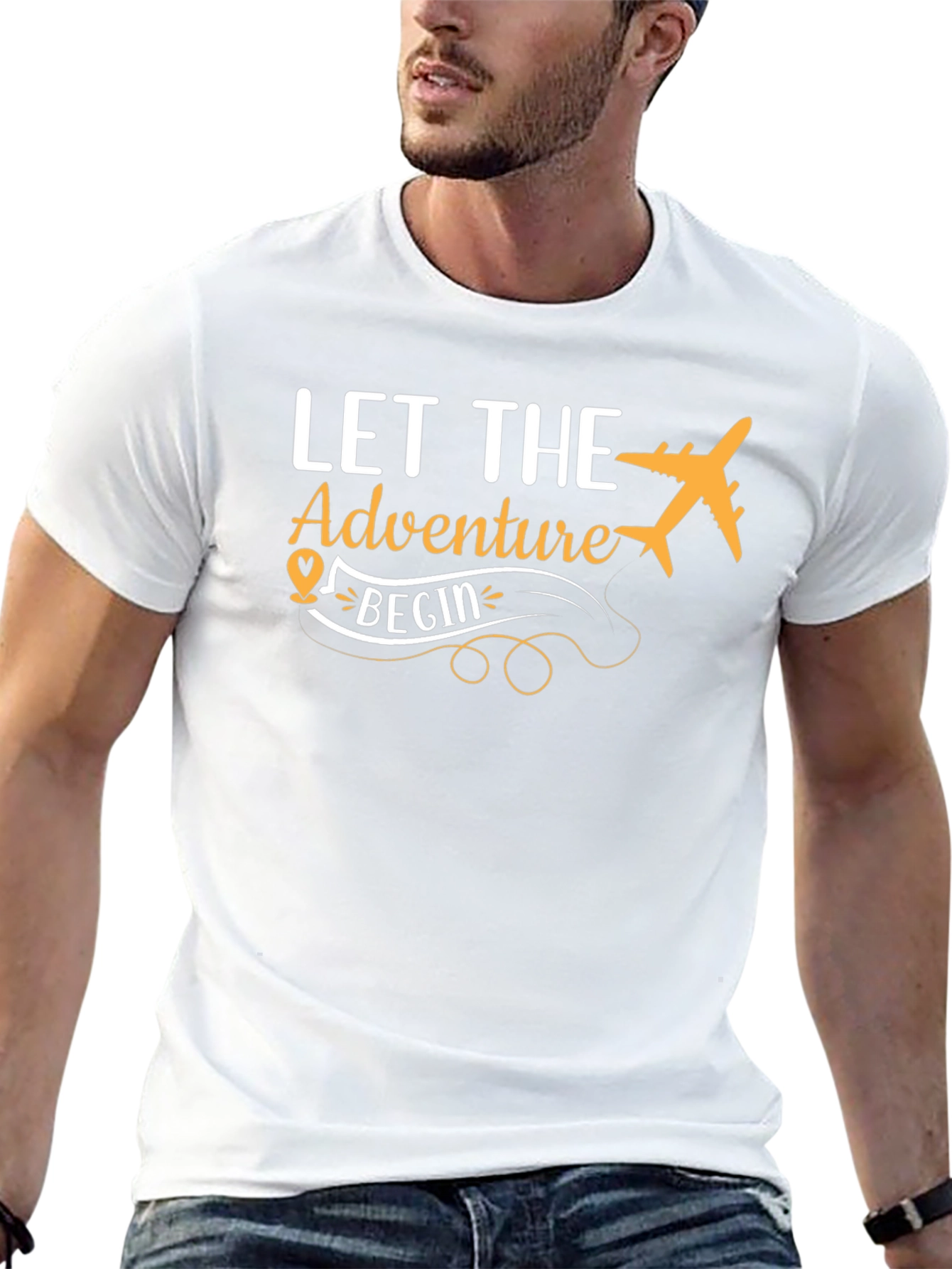 Adventure Begins T-Shirt - Travel Tee