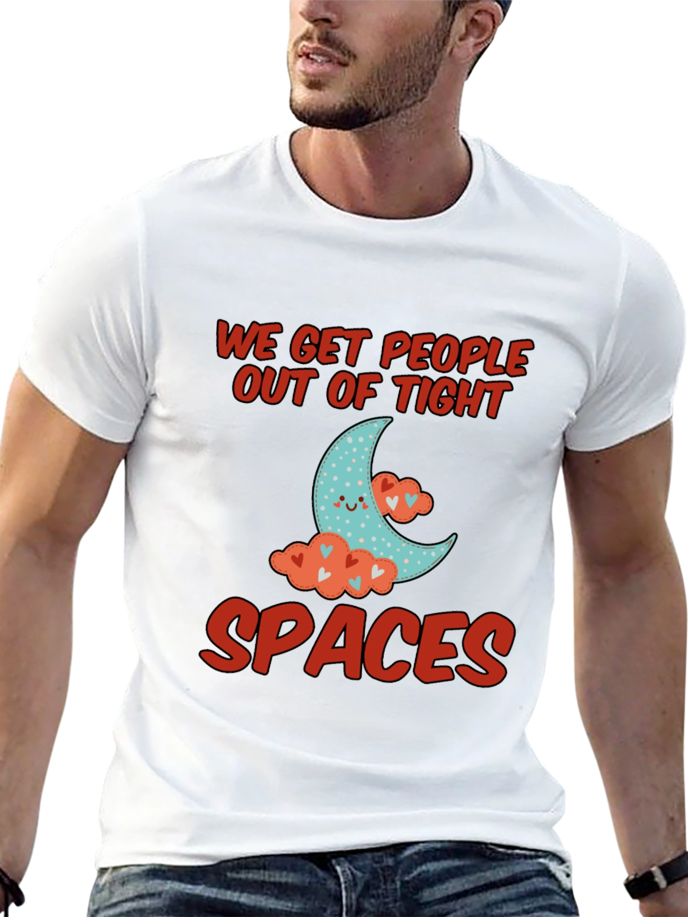Tight Spaces Graphic Tee - Comfortable Fit