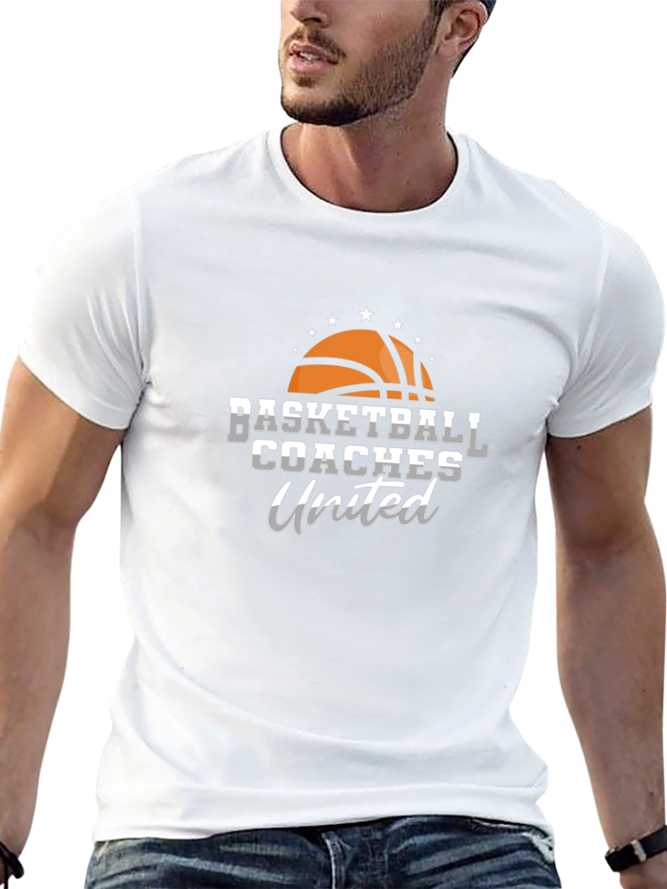 Basketball Coaches United Black T-Shirt