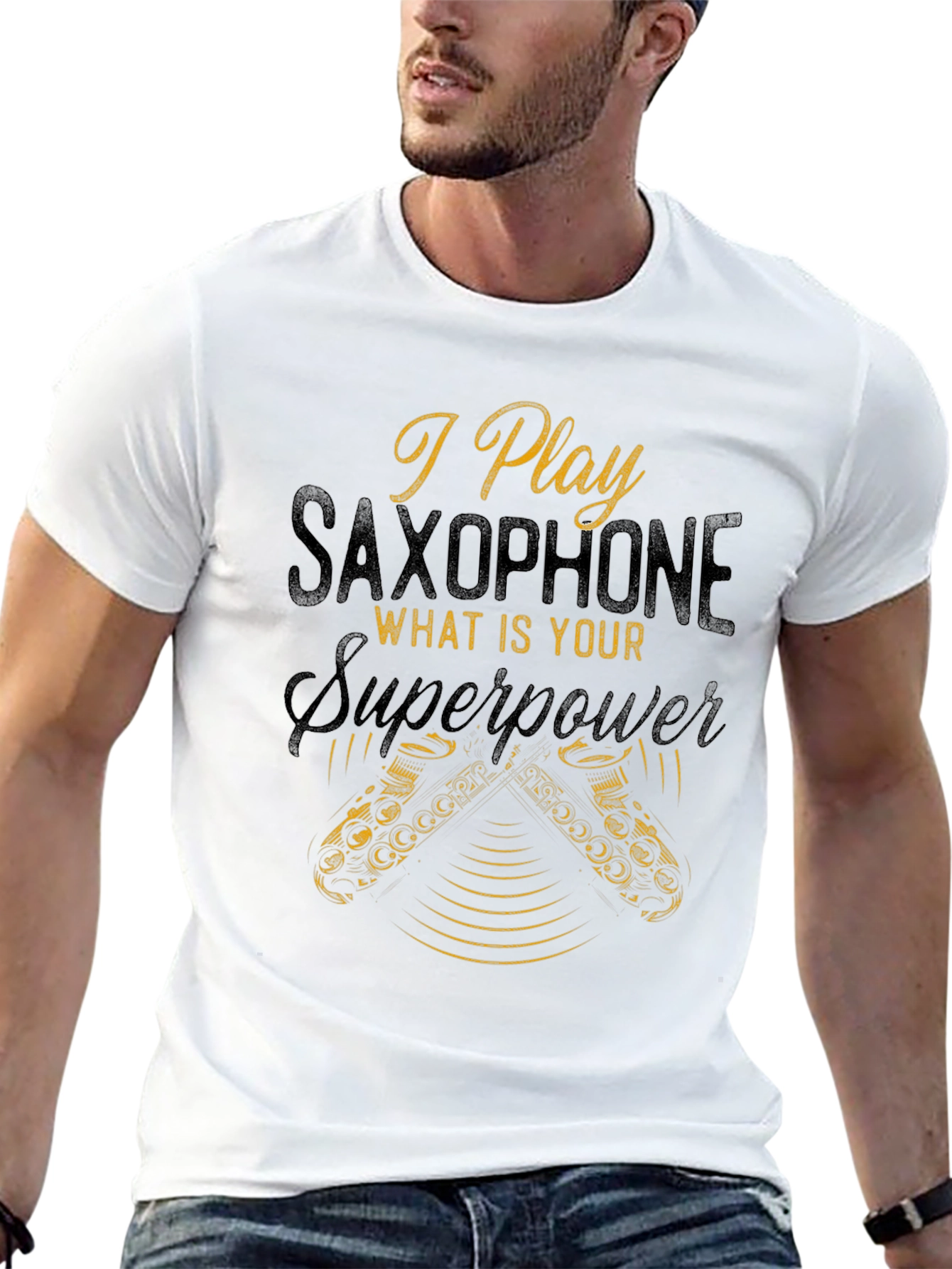 Saxophone Superpower T-Shirt
