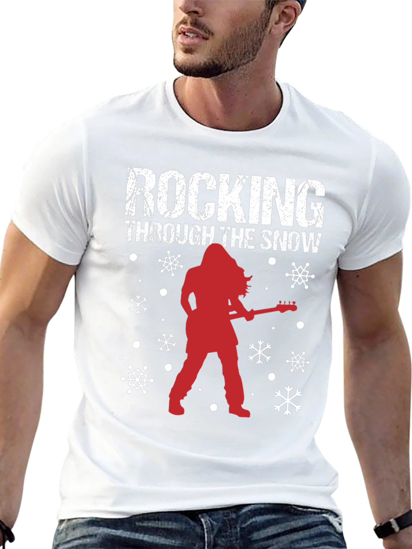 Rocking Through The Snow Graphic Tee