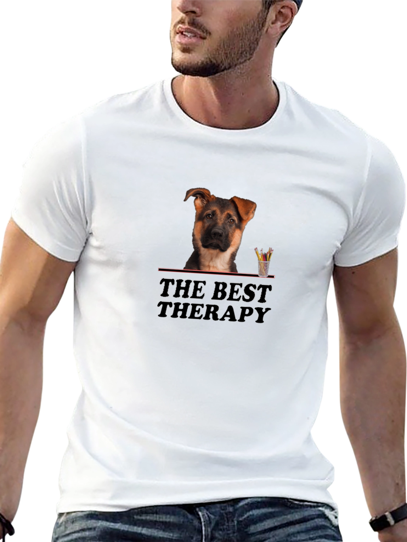 Best Therapy Dog T-Shirt