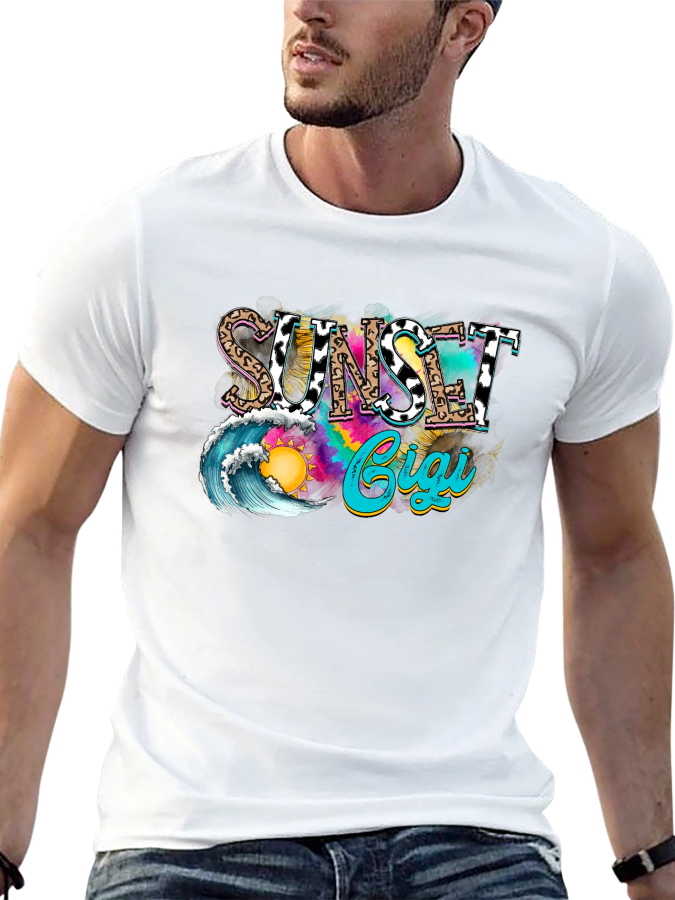 Sunset Gigi Graphic Tee