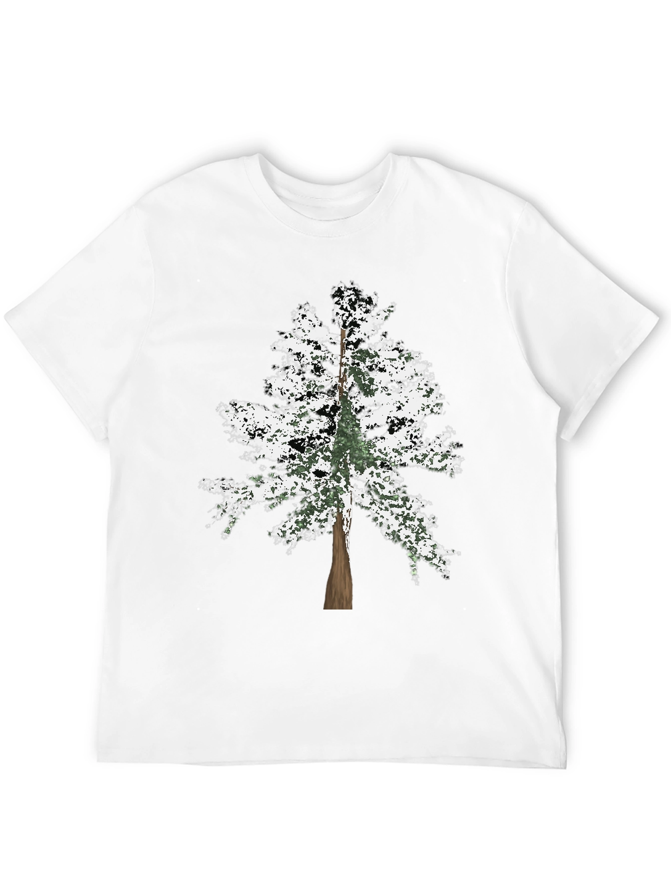 Tree Graphic Black T-Shirt - Nature Lover Tee