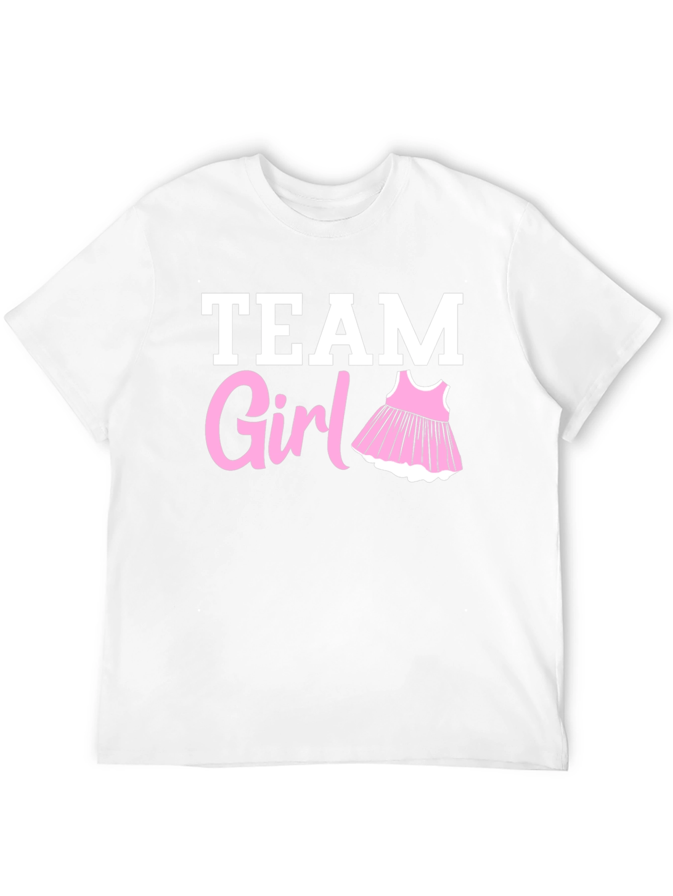 Team Girl T-Shirt - Gender Reveal Party