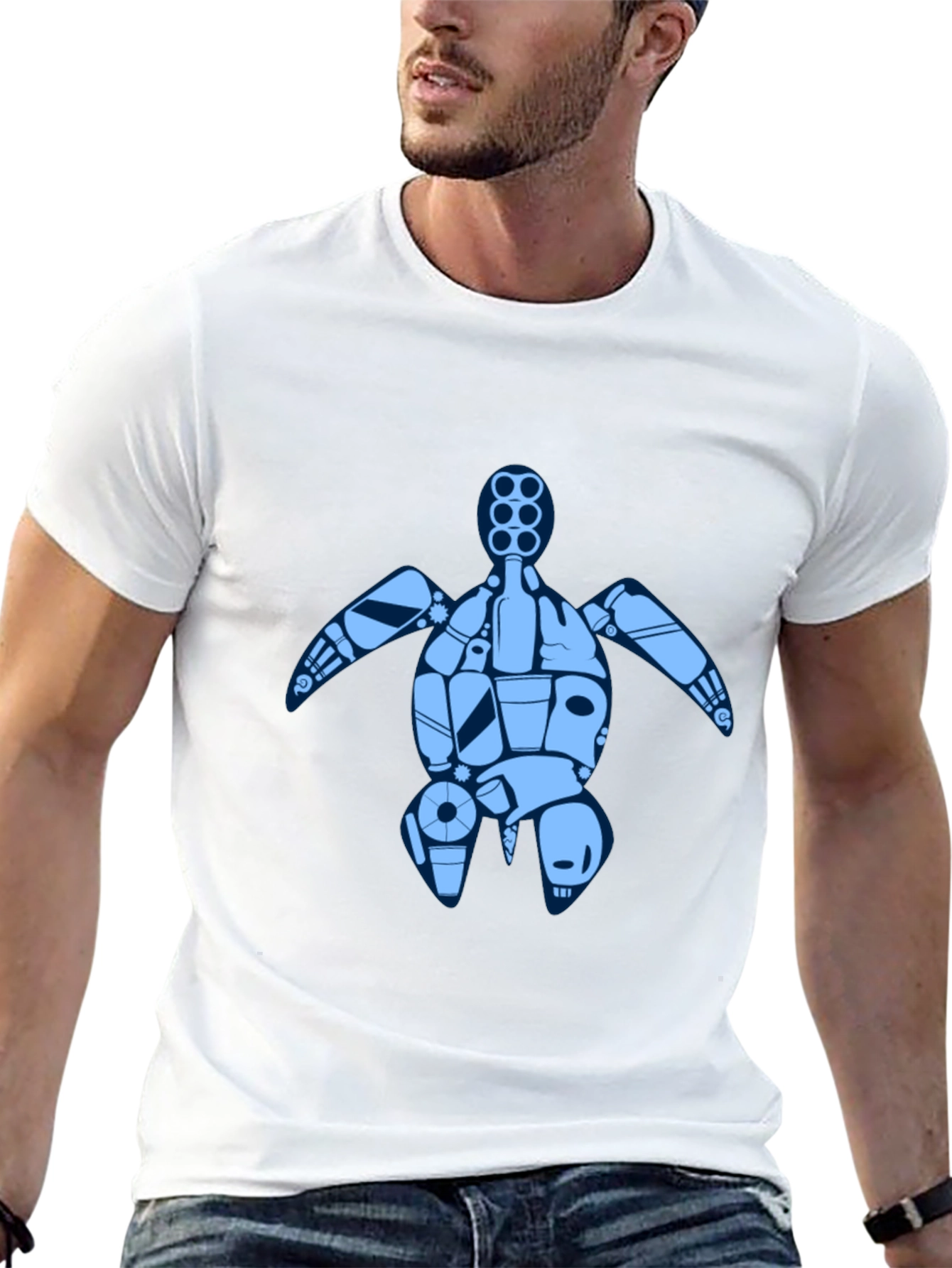 Black Turtle Graphic T-Shirt