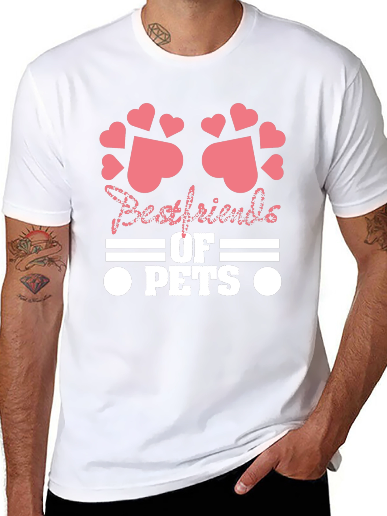 Bestfriends of Pets Graphic T-Shirt