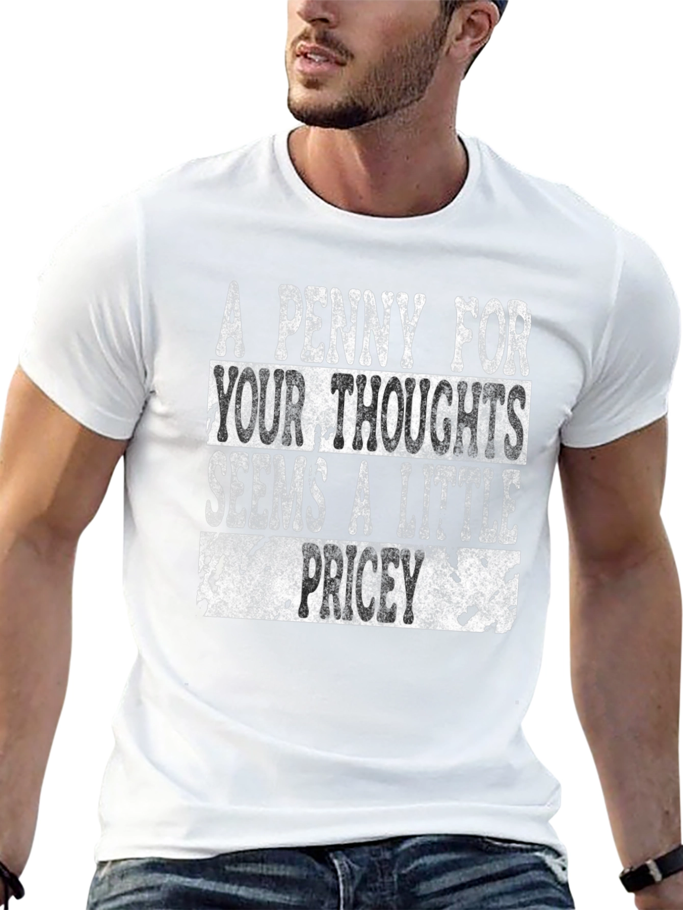 A Penny For Your Thoughts Graphic T-Shirt