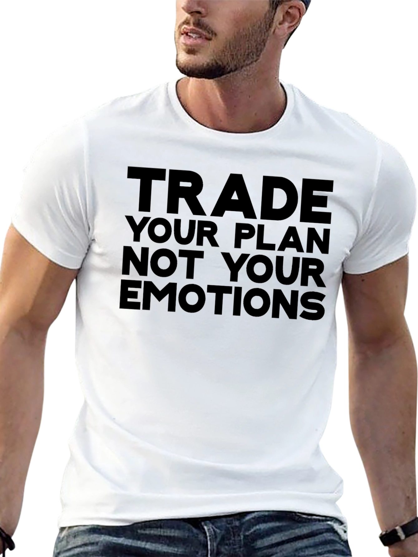 Trade Your Plan T-Shirt - Motivational Black Tee