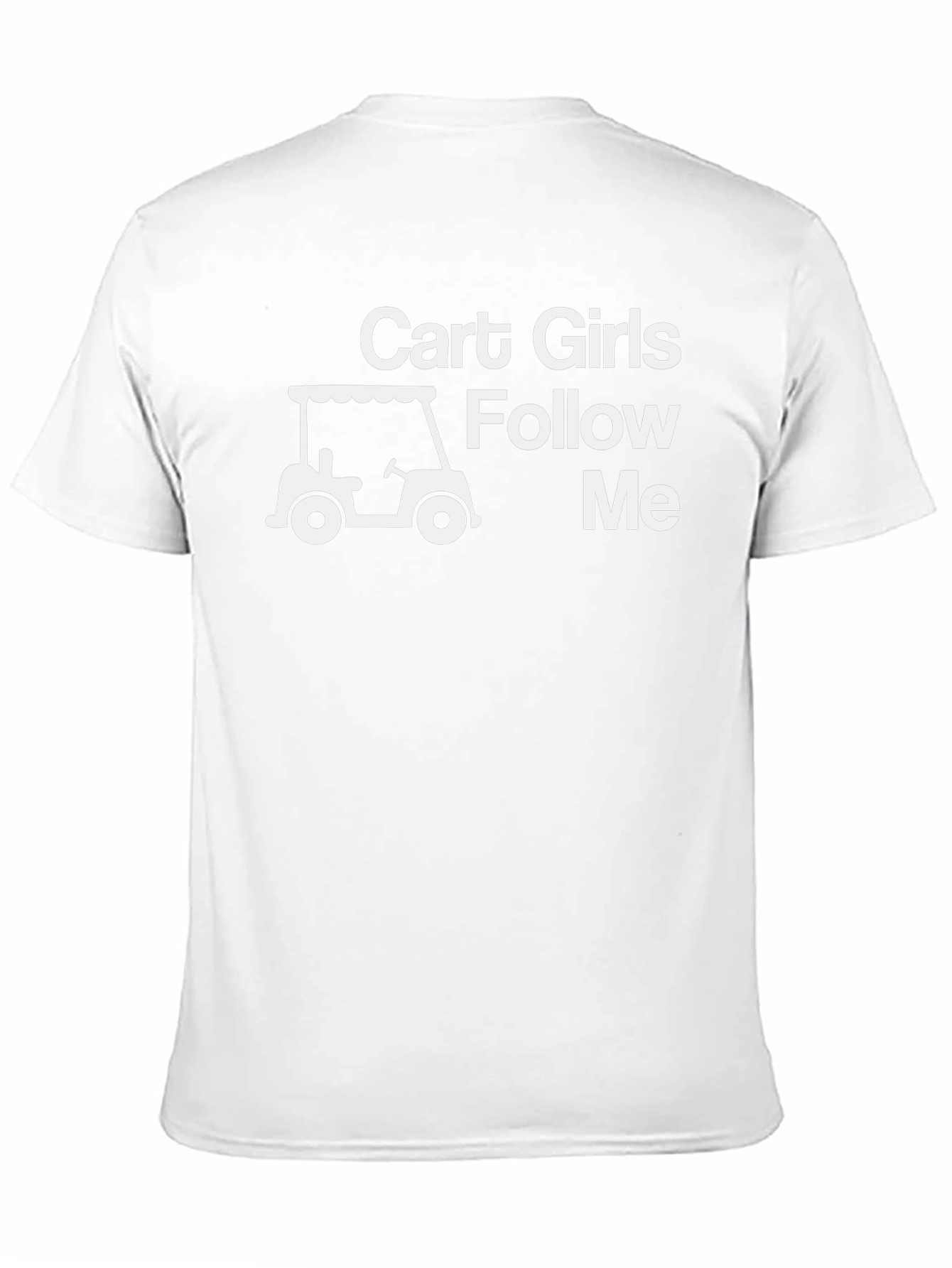 Cart Girls Follow Me Graphic Tee - Black