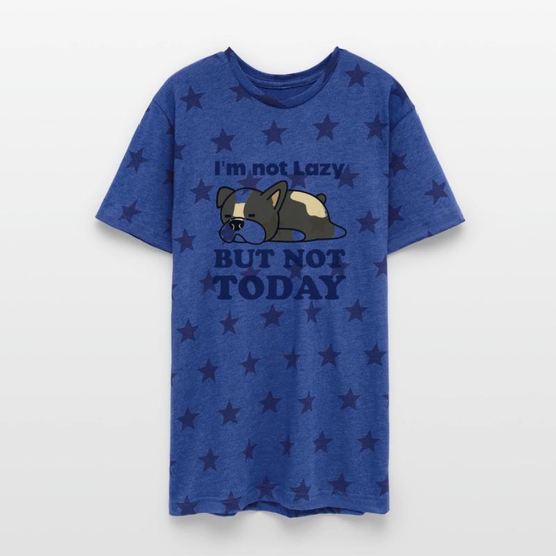 Relaxing Bulldog Graphic: Embrace Your Lazy Day