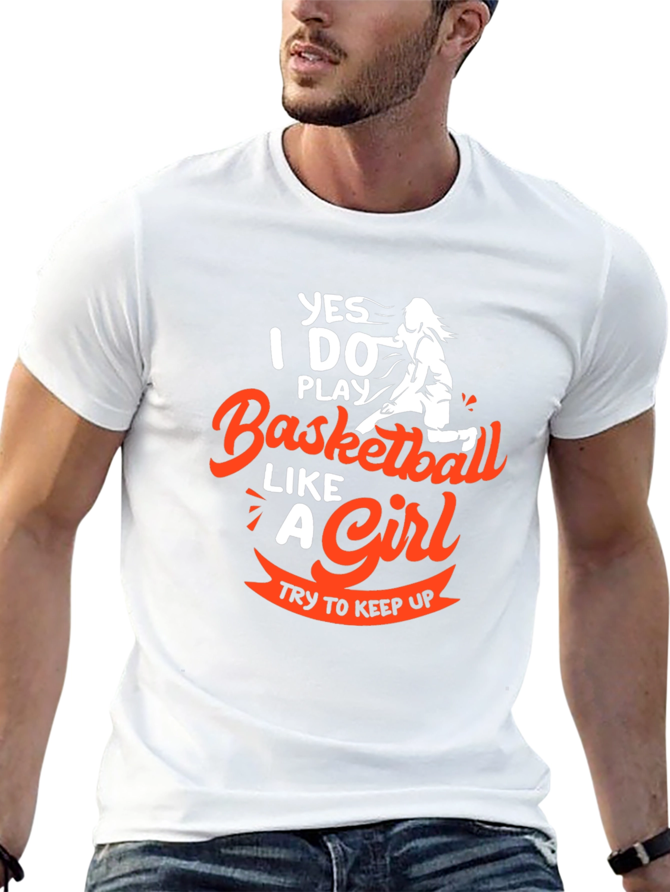 Basketball Like a Girl T-Shirt