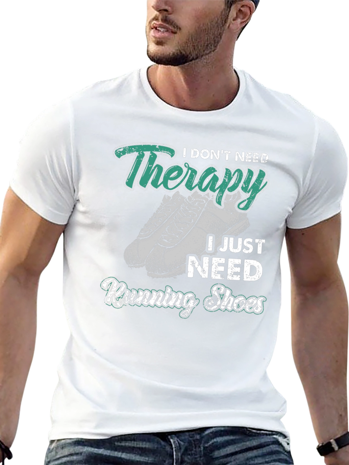 Therapy Running Shoes Graphic Tee