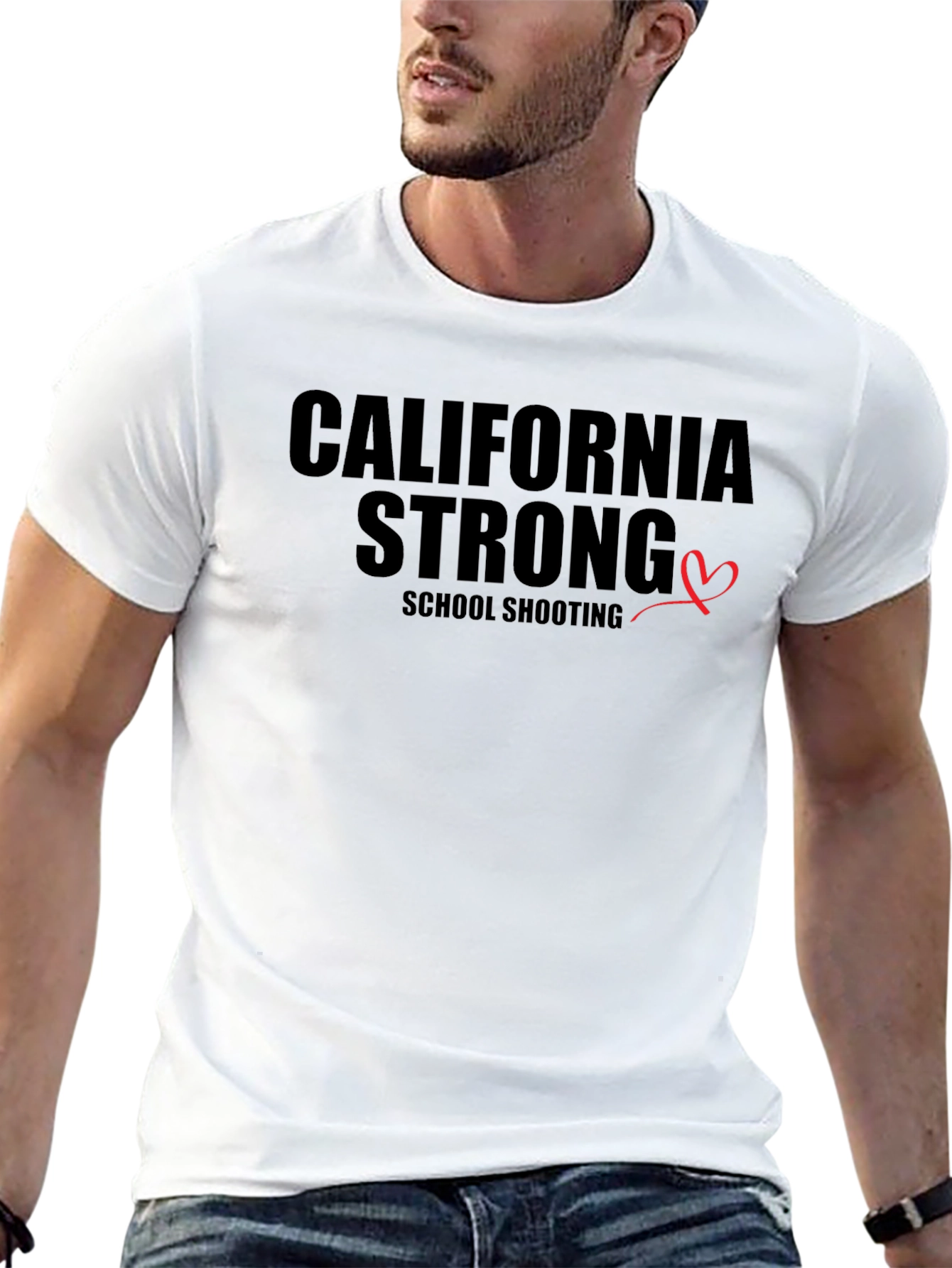 California Strong Graphic T-Shirt