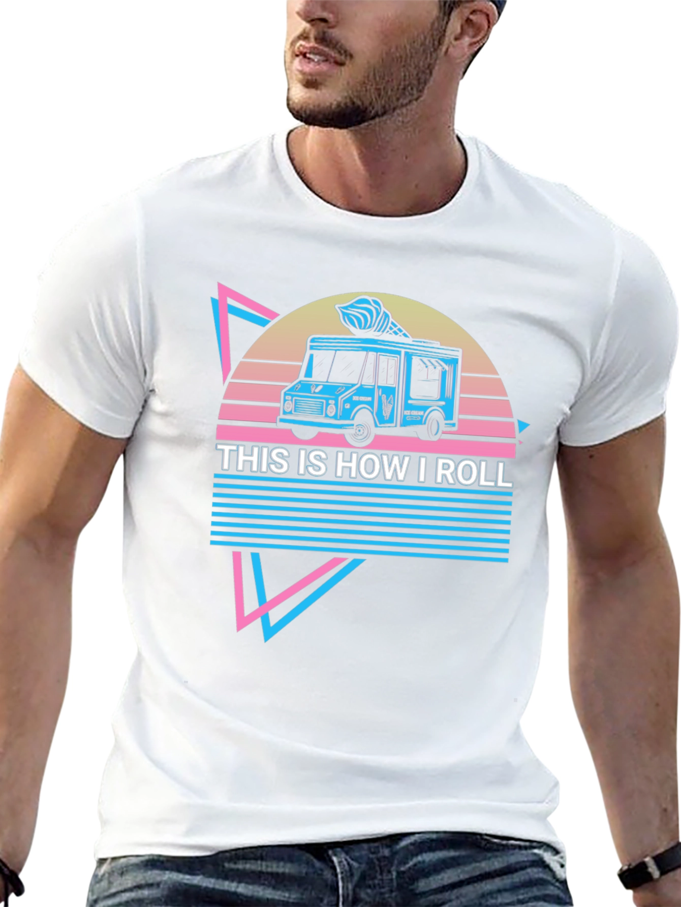 Retro Ice Cream Truck T-Shirt