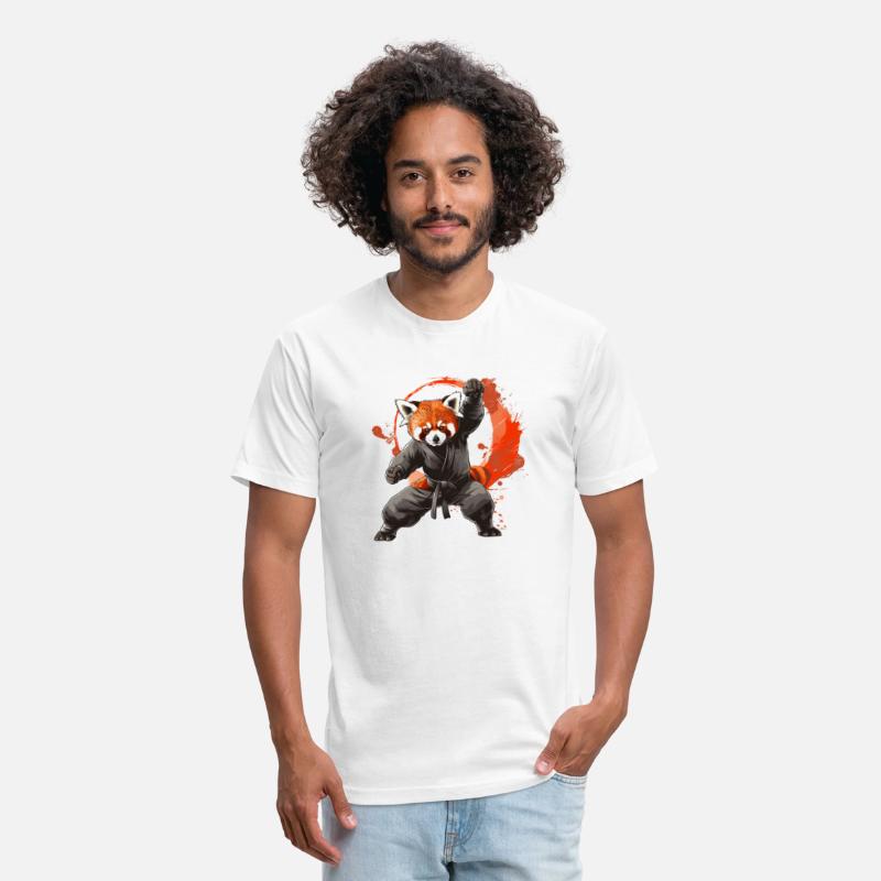 Shaolin style red panda T-shirt