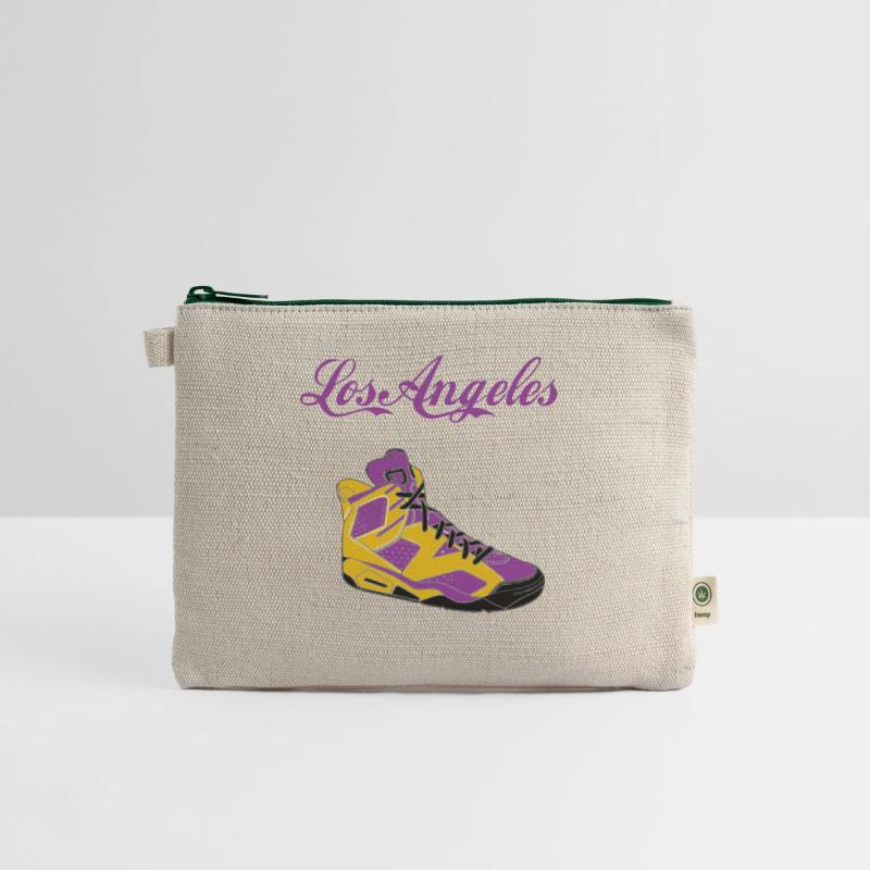 SHOES LOS ANGELES BASKETBALL YELLOW AND PURPLE