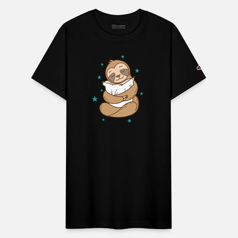 Sloth with Pillow Nature lazy