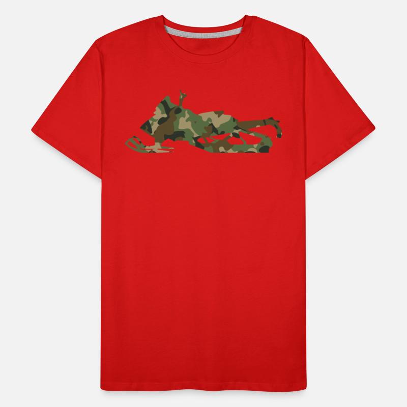 Snowmobiling Camo Camouflage Snowmobile Sled