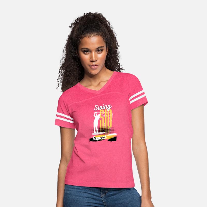 Swing, Sip, Repeat funny golf Tee