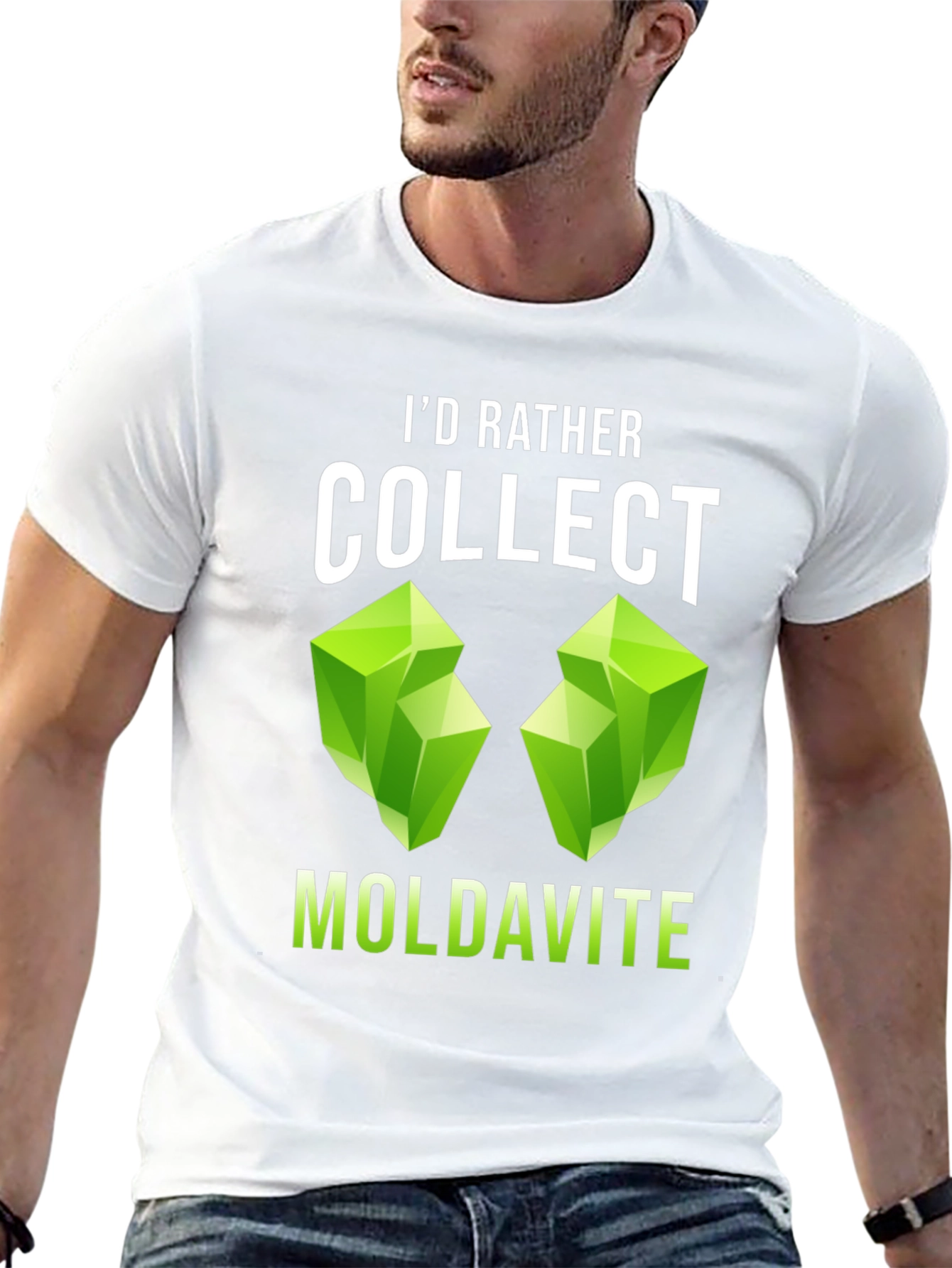 Collect Moldavite T-Shirt - Gemstone Lover Apparel