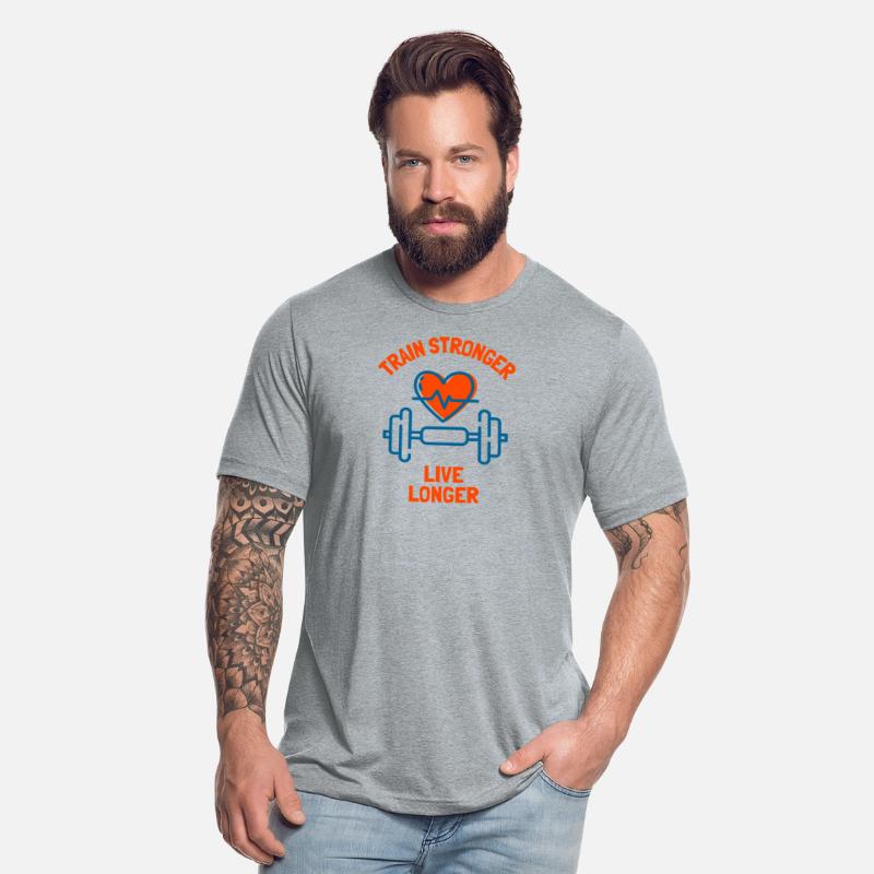 Train Stronger Heartbeat Workout Tee