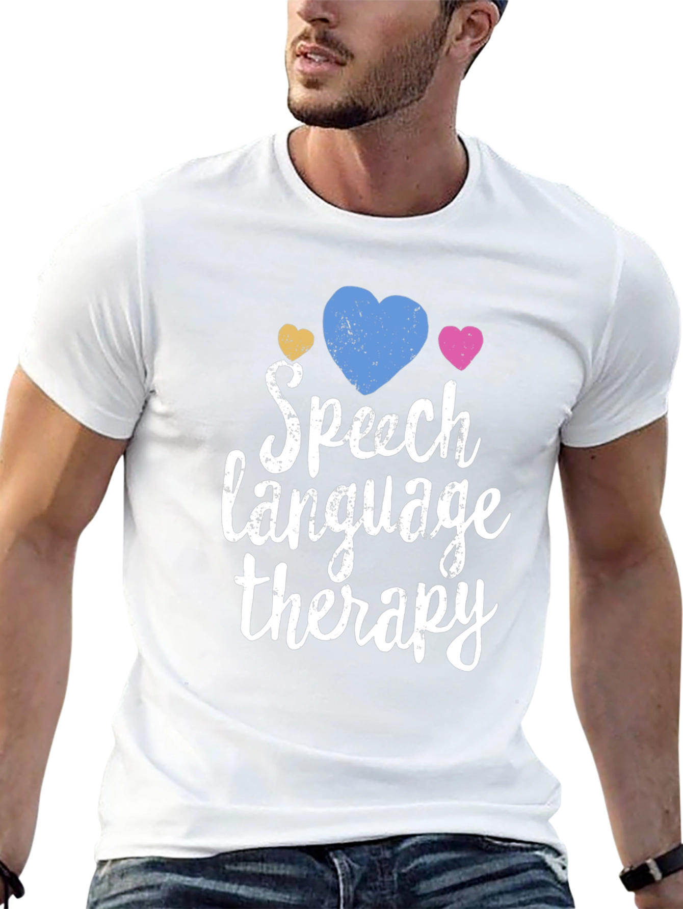 Speech Language Therapy Heart T-Shirt