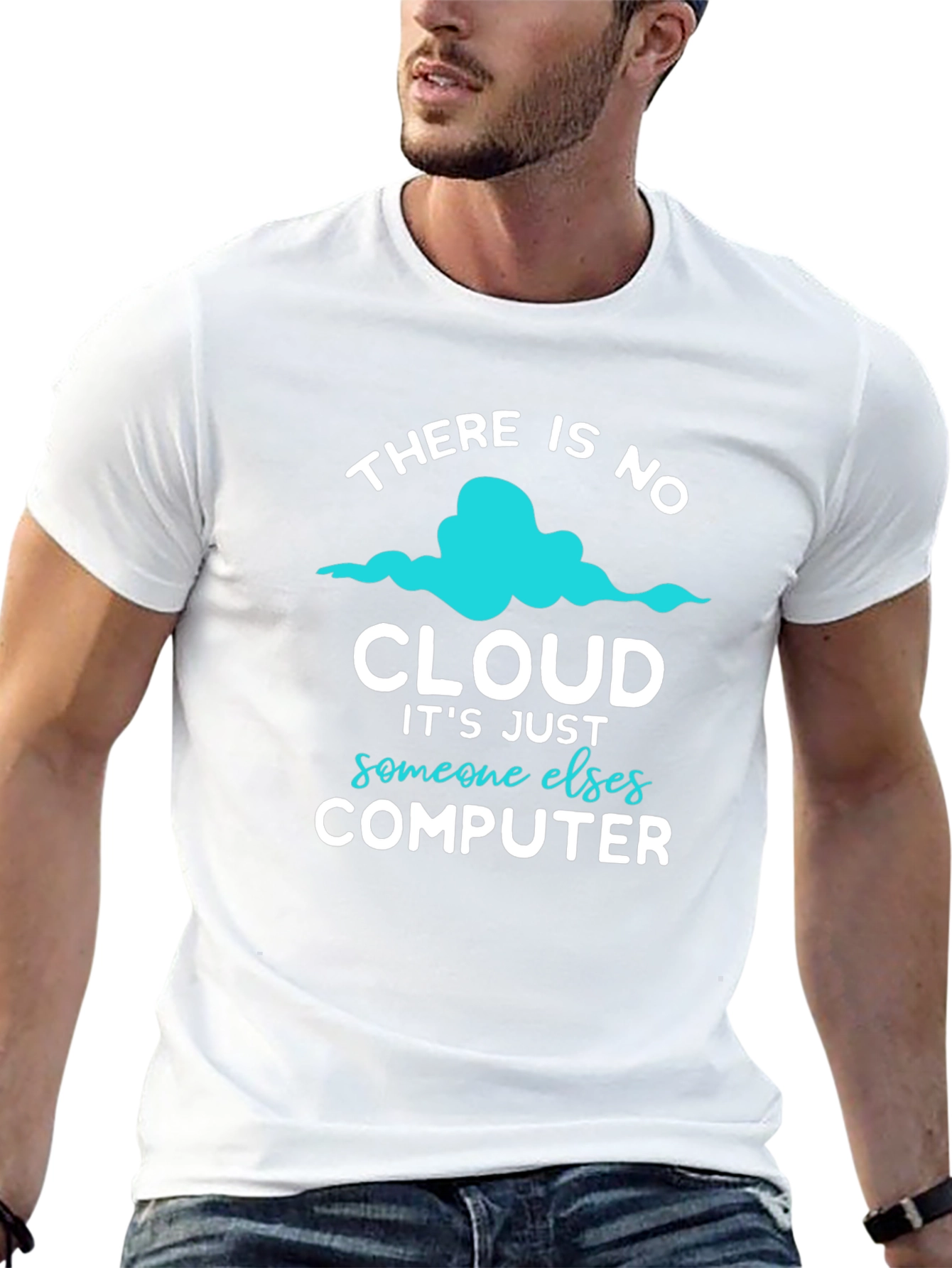 Cloud Computer T-Shirt
