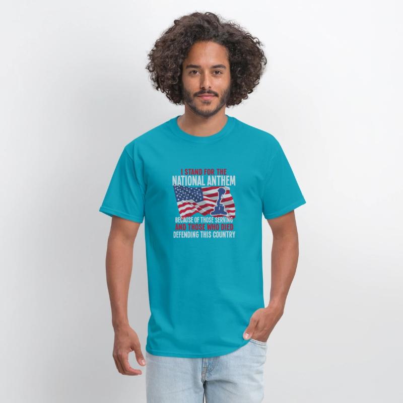 Veteran I Stand For The Anthem Usa