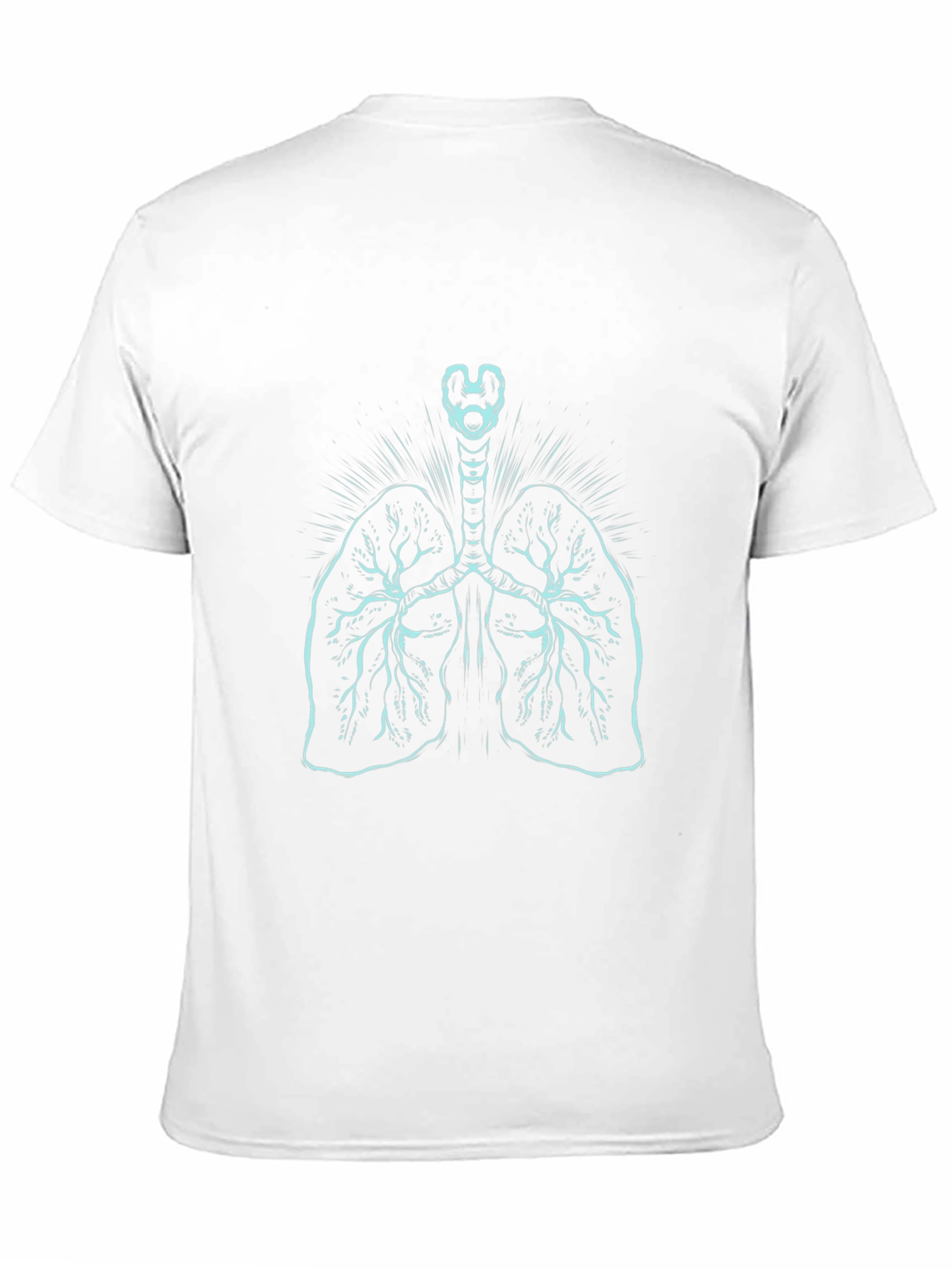 Anatomical Lungs Graphic Tee - Classic Fit